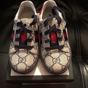 Authentic kids Gucci sneakers